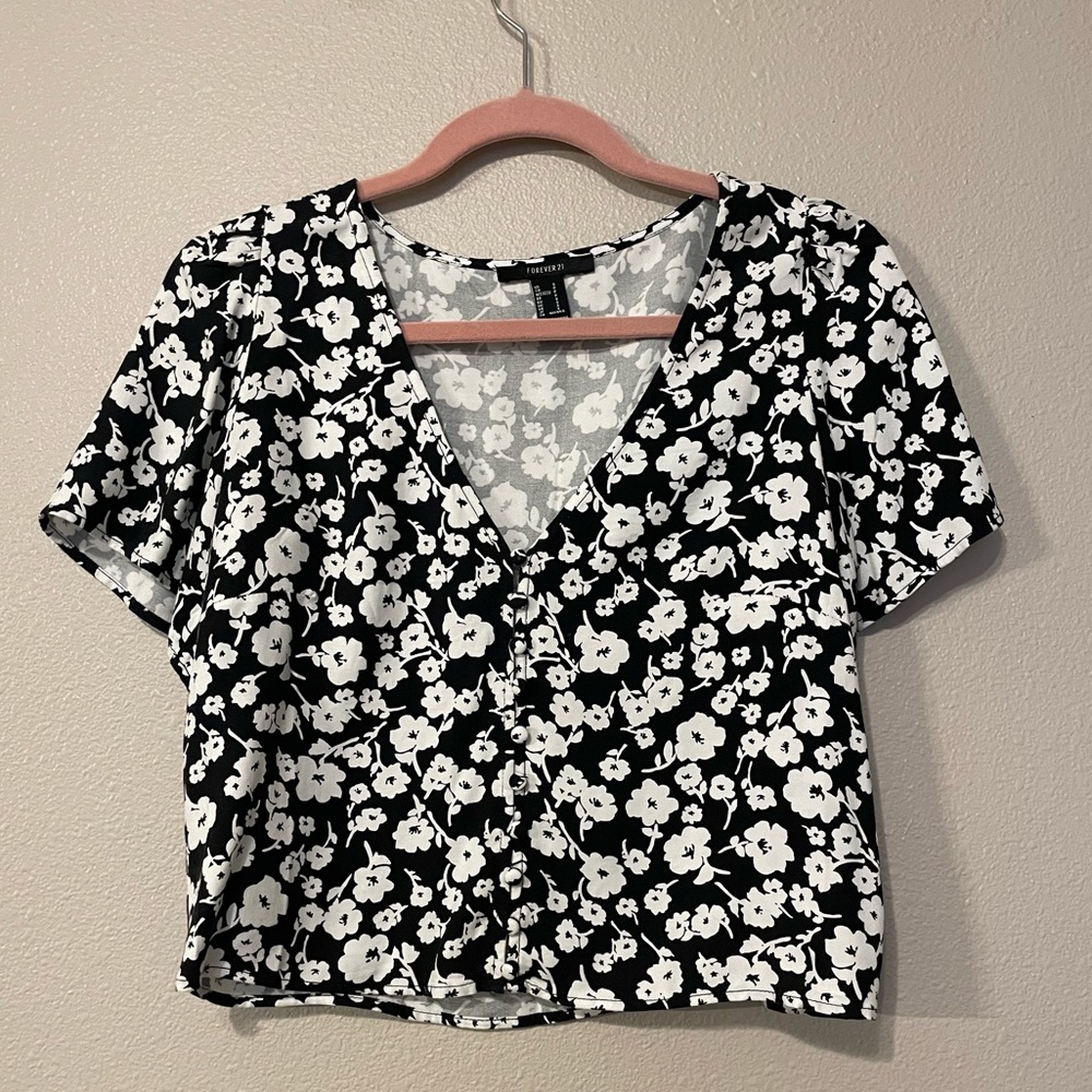 Forever 21 Floral Blouse